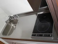 キッチン。作業スペースも十分にあります。