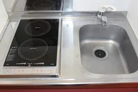 ２口電気コンロ