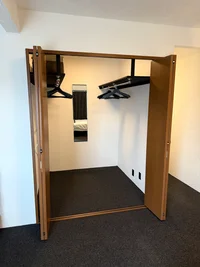 たくさん収納可能なウォークインクローゼット