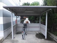 屋根付き駐輪場あり