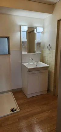 独立洗面台あります。