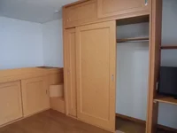 クローゼット付き。
