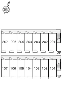 間取り配置図です。