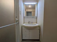 独立洗面台で使い勝手抜群です。