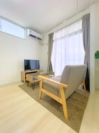 ソファー付きで快適