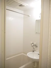 雨の日にも便利な浴室乾燥機付き