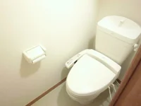 温水洗浄便座ついてます！