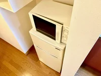 電子レンジ、冷蔵庫