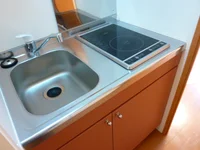 安心安全の電気コンロ、加熱力はばっちりのラジエントヒーター！