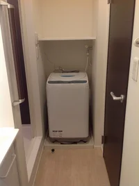 洗濯機付き