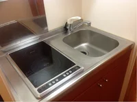 電気コンロなので火災の心配も少ないです！