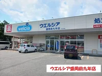 ウエルシア盛岡前九年店まで532m