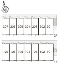 間取り配置図です。