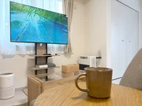 テレビは50型♪