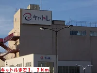 キャトルまで1100m