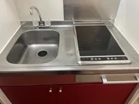 電熱タイプの２口コンロ