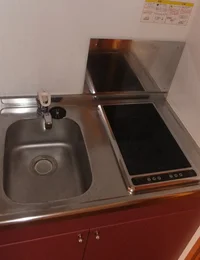 電熱タイプの2口コンロ