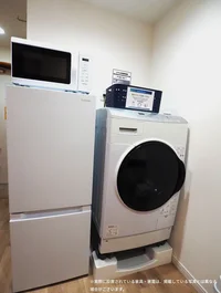 冷蔵庫・電子レンジ・洗濯機(お部屋によりメーカーが異なります)