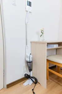 掃除機・PCデスクあります