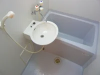 浴室換気乾燥機付き。
