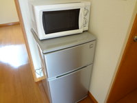 冷蔵庫、電子レンジ