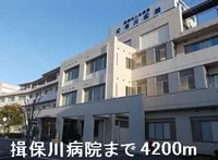 揖保川病院まで4200m