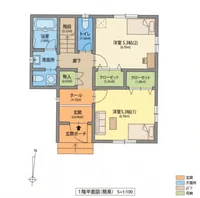 2階間取図