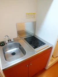 2口電気コンロ