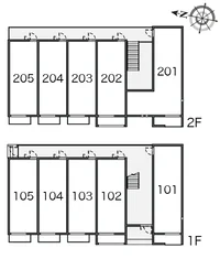 間取り配置図です。