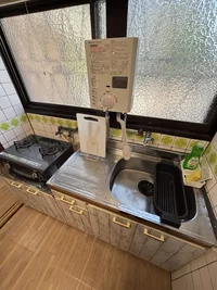 ２口コンロで自炊も可能♪