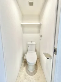清潔感のあるトイレになっています♪