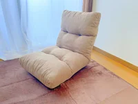 ふかふかの座椅子があります☺
