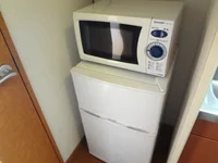 ２ドア冷蔵庫・レンジ