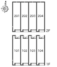 間取り配置図です。
