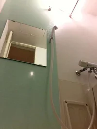 浴室カラーパネル採用物件です。