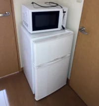 ２ドア冷蔵庫・レンジ