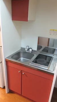 2口ラジエントヒーター設置済み