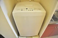 洗濯機付き(部屋によりメーカーは異なります)