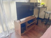 お部屋には32型テレビをご用意しています♪DVDプレイヤーもあります💿