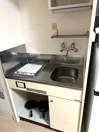 IHコンロで料理できます♪
