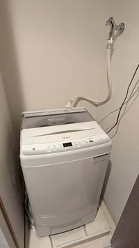 洗濯機完備です♪