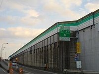 姫路バイパス市川インターまで1800m