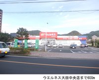 ウエルネス大田中央店まで600m