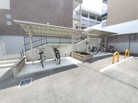 駐輪場です。
