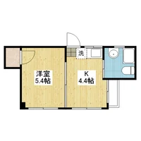 「愛媛マンスリー松山市緑町」間取図画像