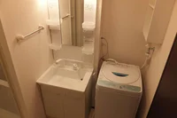 女性に嬉しい独立洗面台♪