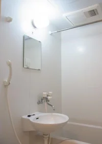 雨の日にも便利な浴室乾燥機付き