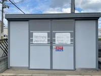 ゴミ置き場です。