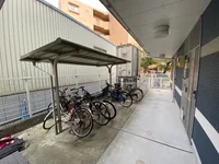駐輪場です。