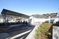 屋根付き駐輪場☆